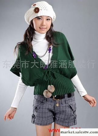 供應2011春季新款蝙蝠袖毛衣 韓版休閑百搭款工廠,批發,進口,代購