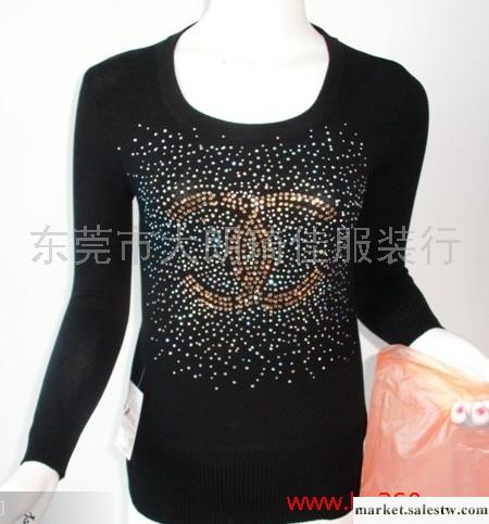 供應促銷彈力棉秋冬爆款女裝 純色圓領女式庫存打底衫 外貿毛衣工廠,批發,進口,代購