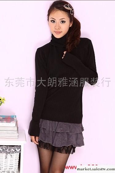 供應低價格保質保量秋冬厚型天柔紗新款高領毛衣工廠,批發,進口,代購