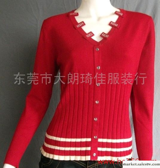 供應2012時尚外貿精品 百搭開衫外套 女式針織衫毛衣工廠,批發,進口,代購