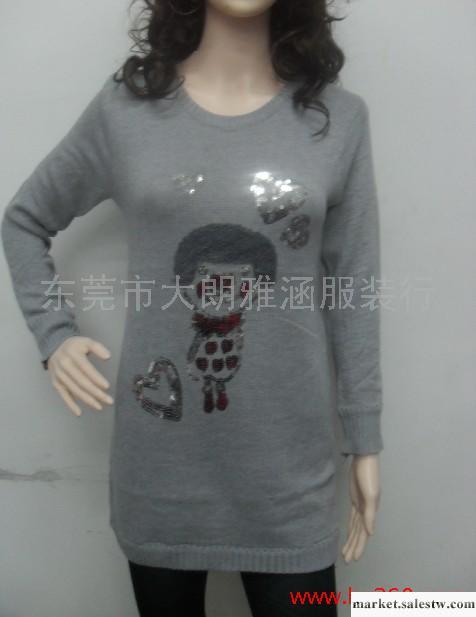 供應服裝批發 秋裝新款整淑女毛衣 時尚優雅款 批發工廠,批發,進口,代購