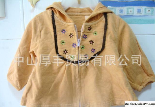 嬰兒外套 外貿原單尾單女嬰純棉外套 毛圈 超值工廠,批發,進口,代購