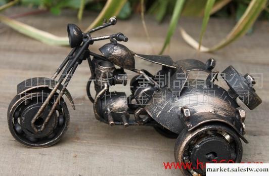 供應禮品工藝品 促銷金屬三輪摩托車模型，鐵藝模型工廠,批發,進口,代購