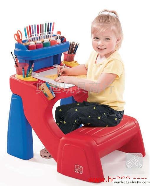 美國Step2玩具 幼兒教具家俱 舒適學習臺 ST01-7975 兒童書畫桌工廠,批發,進口,代購