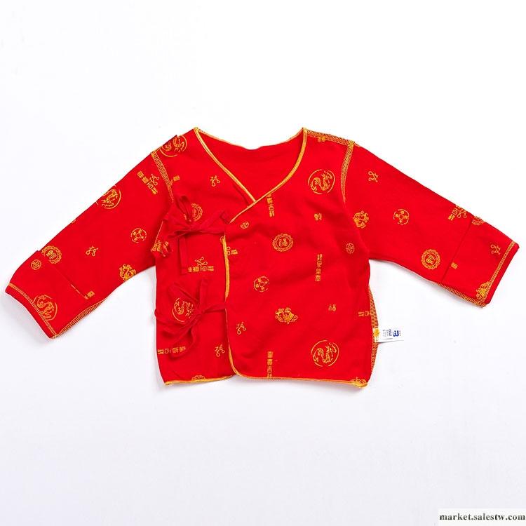 供應噢噢屋 童裝 嬰兒內衣W6129大紅喜慶防濕衫工廠,批發,進口,代購