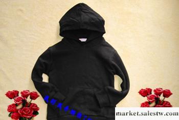 童裝350克精棉黑色衛衣 燙畫衛衣 空白衛衣 親子裝定做工廠,批發,進口,代購