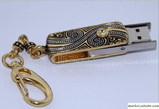 珠寶款式旋轉u盤，別致圖案，個性禮品u盤工廠,批發,進口,代購
