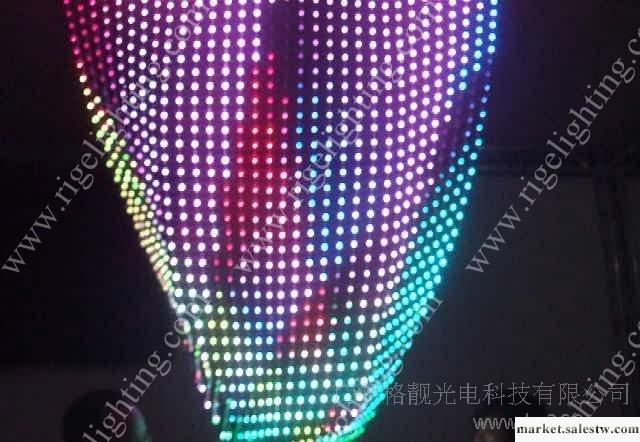 LED 新柔性網格屏 led顯示屏，LED網格屏幕，舞臺背景屏，LED工廠,批發,進口,代購