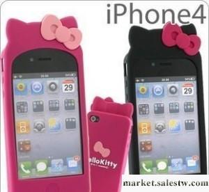 hellokitty iphone4 保護套3G/S iphone 4 手機套 iphone4硅膠套工廠,批發,進口,代購