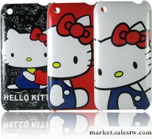 iphone 3GS 手機套 iphone 3G 外殼 Hello kitty 保護殼 鋼琴烤漆工廠,批發,進口,代購