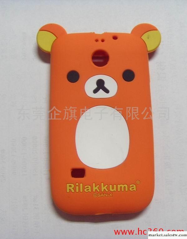 供應懶懶熊iphone 4立體耳朵 輕松小熊手機保護套外殼工廠,批發,進口,代購