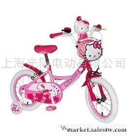 供應Hello Kitty凱蒂貓14寸兒童自行車粉色工廠,批發,進口,代購