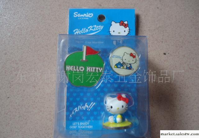 【加工定制】hello   kitty高爾夫帽夾等休閑禮品批發・進口・工廠・代買・代購