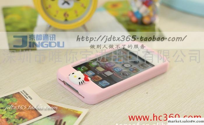 iphone 4 4S 聰明豆 甜甜圈 HOME鍵 糖果色 輕松熊 硅膠套手機殼工廠,批發,進口,代購