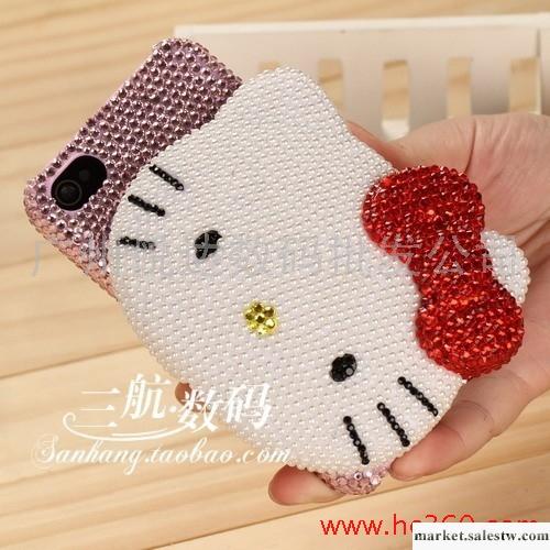 hello kitty 鏡子款 iphone4手機殼 蘋果4手機套 外殼配件工廠,批發,進口,代購