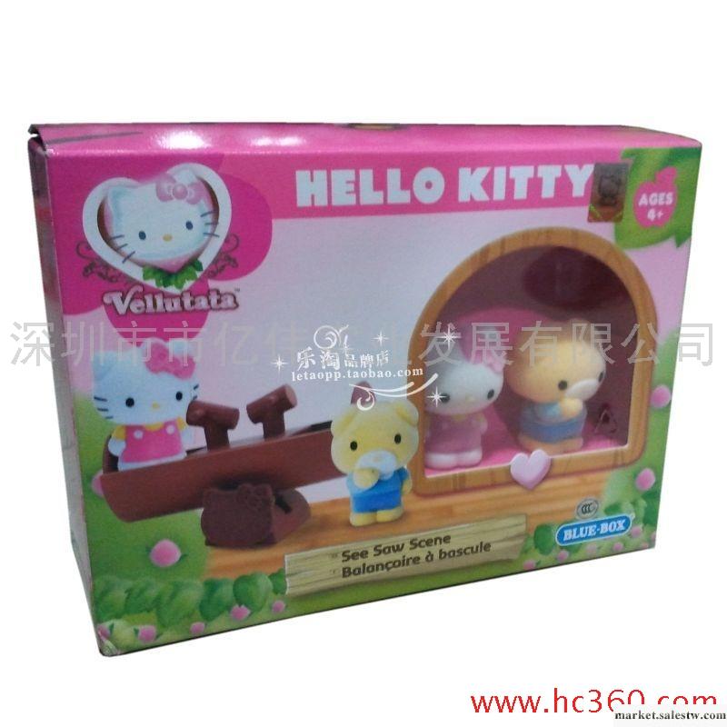 萬代正品 Hello Kitty 凱蒂貓植絨系列 拼裝蹺蹺板 KT-003904工廠,批發,進口,代購