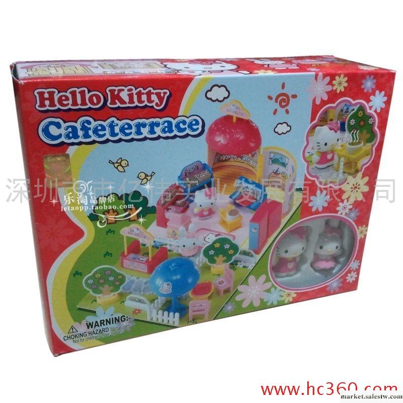 萬代正品 Hello Kitty 凱蒂貓美樂蒂街角物語-咖啡屋 KT-50005工廠,批發,進口,代購