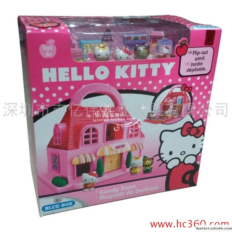 萬代正品 Hello Kitty 凱蒂貓迷你糖果屋 KT-032451 藍盒玩具工廠,批發,進口,代購