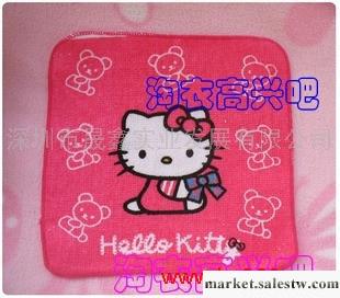 限時打折 hello kitty毛巾/hello kitty小方巾/小手帕/手巾工廠,批發,進口,代購