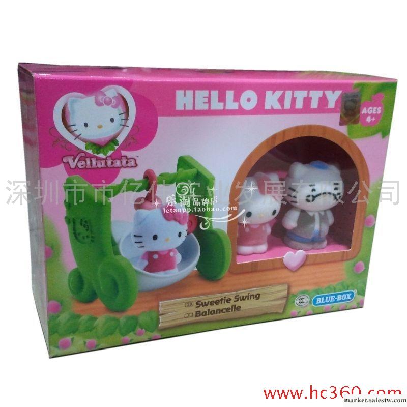 萬代正品 Hello Kitty 凱蒂貓植絨系列 拼裝秋千 KT-003905工廠,批發,進口,代購