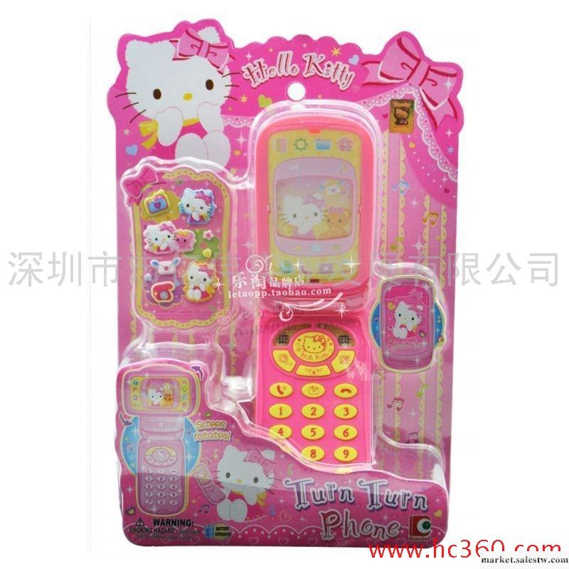 萬代正品 Hello Kitty 凱蒂貓旋轉視像電話手機 KT-50049工廠,批發,進口,代購