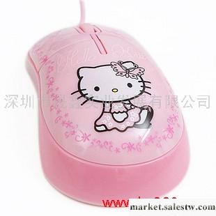 特價沖皇冠hello kitty USB  光電鼠標 電腦鼠標 卡通粉色鼠標工廠,批發,進口,代購