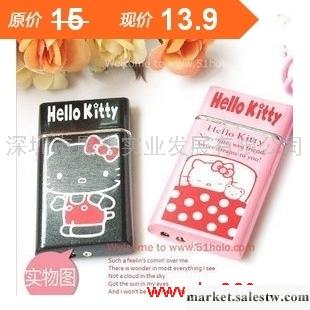 外貿Hello Kitty時尚超薄防風打火機/卡通電熱絲打火機工廠,批發,進口,代購