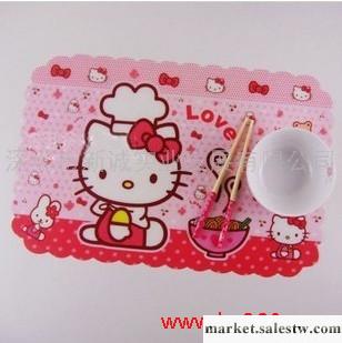 Hello Kitty 餐墊 寫字墊 桌墊 防水墊 /超可愛卡通餐具碗墊工廠,批發,進口,代購