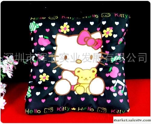 Hello Kitty可愛黑色韓版卡通可愛坐墊 座墊椅墊工廠,批發,進口,代購