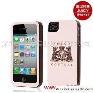 美國橘滋Juicy couture iphone4S手機殼 保護套 外殼 手機套工廠,批發,進口,代購