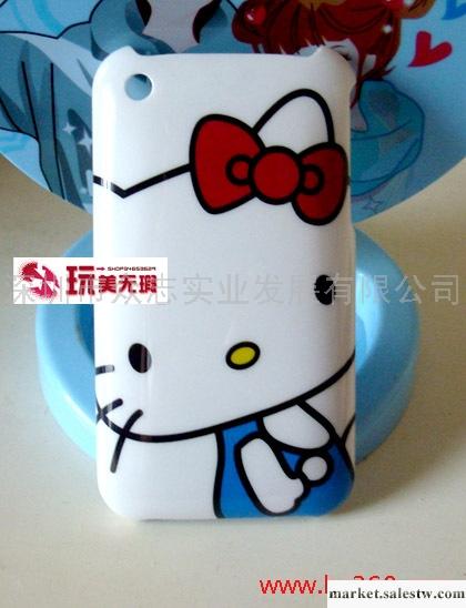 促銷（裸婚）女主角童佳倩同款Hello Kitty凱蒂貓iPhone3GS手機殼工廠,批發,進口,代購