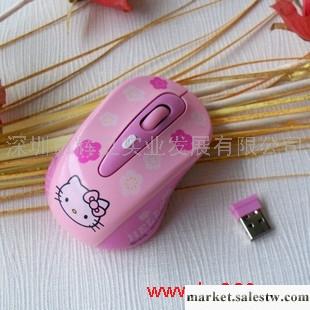 特賣～hello kitty無線鼠標  創意無線鼠標卡通無線鼠標可愛 免驅工廠,批發,進口,代購