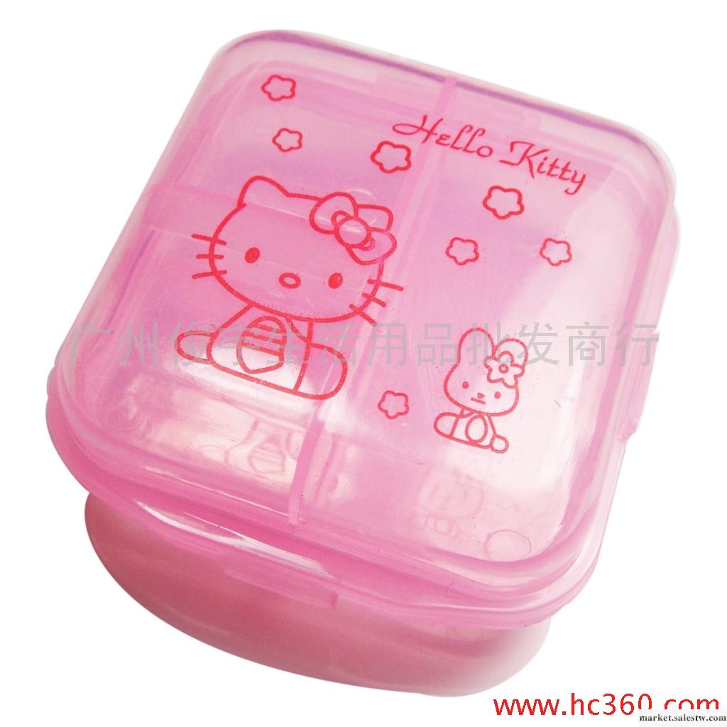 生活用品 創意 時代良品旅行必備 Hello kitty 雙層 藥盒工廠,批發,進口,代購