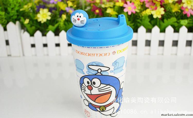 熱銷創意杯子 陶瓷卡通杯 水杯 機器貓 多啦A夢 特價批發工廠,批發,進口,代購