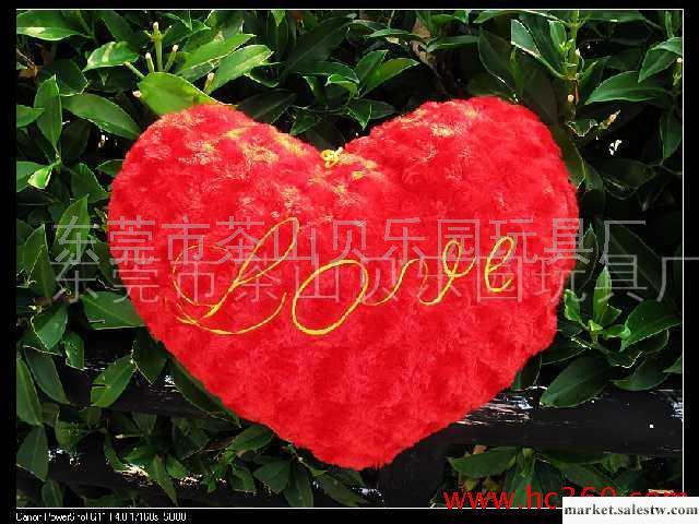 供應雅貝尼LOVE心型抱枕/靠枕 大紅色情人抱枕 擺飾品工廠,批發,進口,代購