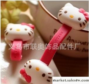 【新品】Hello kitty繞線器 紐扣式耳機繞線器 釘扣式繞線器工廠,批發,進口,代購