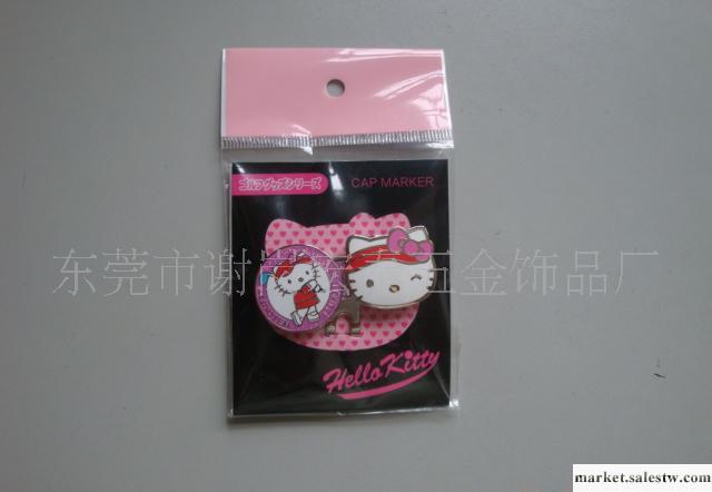 HELLO KITTY高爾夫帽夾｜琺瑯帽夾｜禮品帽夾工廠,批發,進口,代購