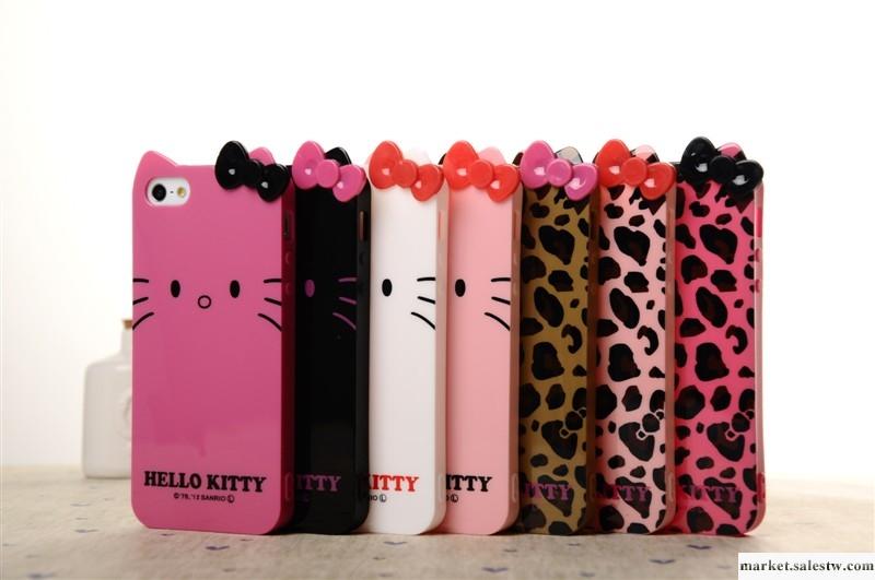 供應hello kitty豹紋iphone4s手機保護殼豹紋手機保護套手機外殼工廠,批發,進口,代購