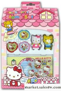 正版Hello Kitty凱蒂貓印章套裝玩具B KT-50037工廠,批發,進口,代購