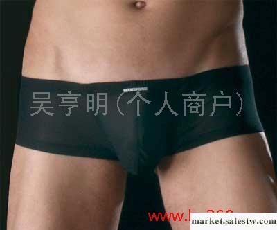 供應男士內褲 男式內褲Manstore系列黑色小平角批發代理情趣內褲代工工廠,批發,進口,代購