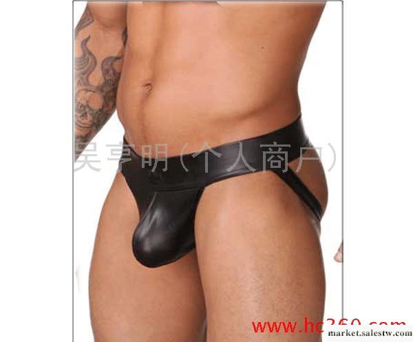 供應男式內褲N2N漆皮三角褲男士情趣內褲男士三角內褲代加工一件代發_1工廠,批發,進口,代購