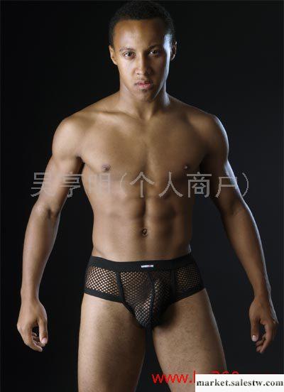 供應男式內褲新款MANSTORE大網紗性感三角黑色男款情趣鏤空激情內褲工廠,批發,進口,代購