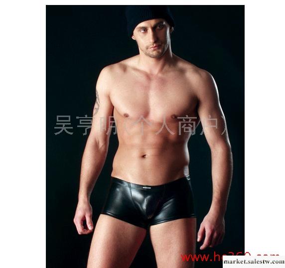 供應男式內褲MS漆皮平角褲男士情趣內褲男士內褲生產一件代發小額批發_1工廠,批發,進口,代購