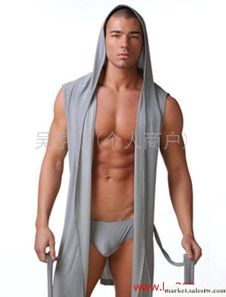 供應團批N2N真絲男士浴袍情趣內褲新款廠家代發柔軟時尚舒服/四色任選工廠,批發,進口,代購