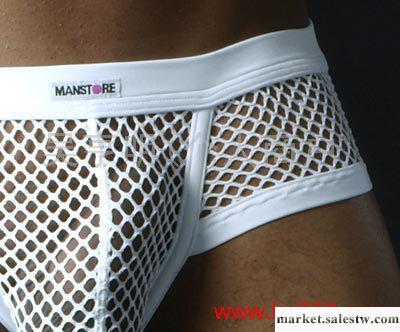 供應男式內褲廠價MANSTORE大網紗性感三角 白色男士女士情趣內褲批發・進口・工廠・代買・代購