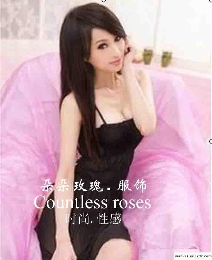 供應新款推薦! 時光流轉 柔美冰絲綁脖式性感睡衣 性感睡裙 情趣內衣工廠,批發,進口,代購