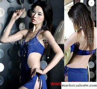 供應夜火情趣內衣、藍色、吊脖性感內衣12工廠,批發,進口,代購