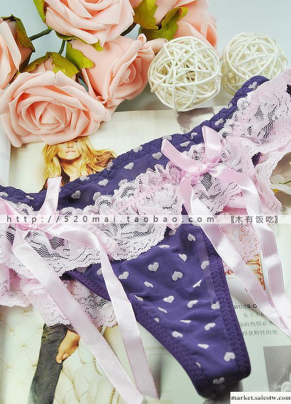 供應情趣內褲丁字褲 T型褲 蕾絲網紗性感內褲 女式內褲8014內褲批發 情工廠,批發,進口,代購