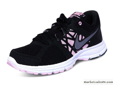供應名牌熱賣女鞋批發耐克(nike) 女跑步鞋 黑/冷灰/粉紅/白 512084工廠,批發,進口,代購