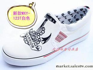 供應新款上海正品回力鞋女鞋涂鴉鞋一腳蹬鞋 帆布鞋WXY-123T四色批發・進口・工廠・代買・代購